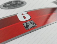 Mariner 6HP Four Stroke Outboard Decal Kit